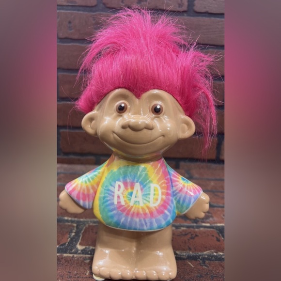 Trolls RAD 9 Inch Tall Ceramic Bank - Picture 1 of 3